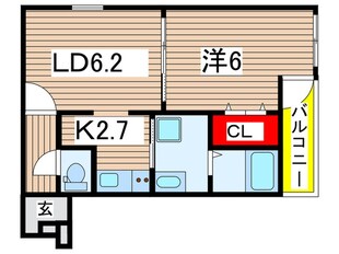 フジパレス南武庫之荘Ⅲ番館の物件間取画像